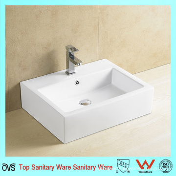 Ovs Bathroom Good Quality Ceramic Sink for Sanitaryware